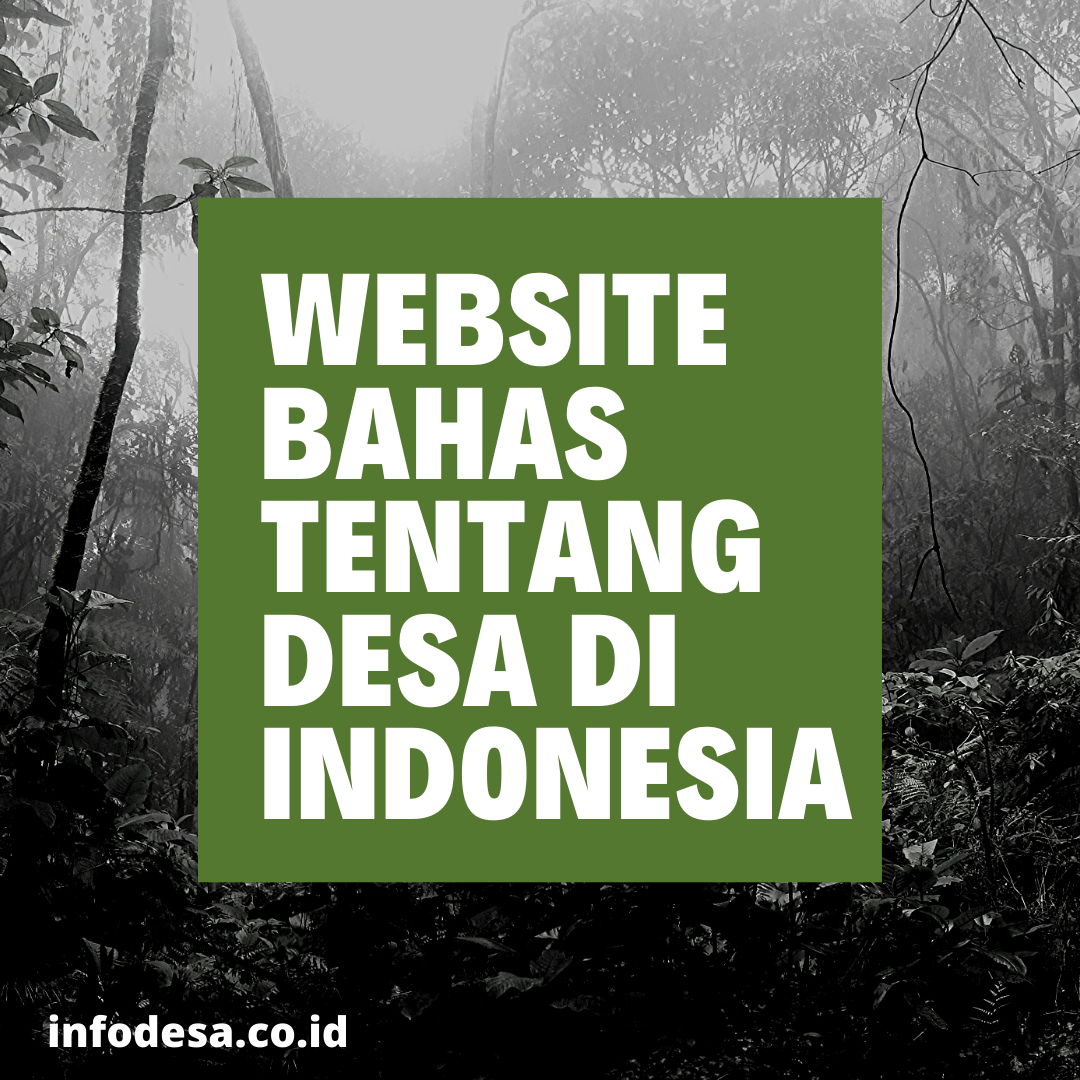 Website Membahas Tentang Desa di Indonesia