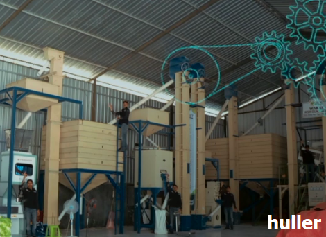 foto mesin huller
