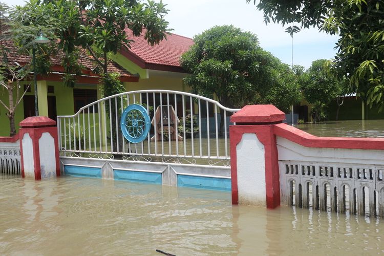 Banjir Kembali Landa Desa Bekucuk dan Tempuran Mojokerto