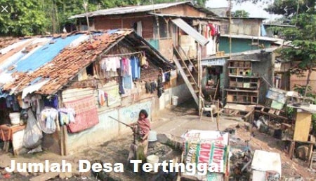 jumlah desa tertinggal di Indonesia
